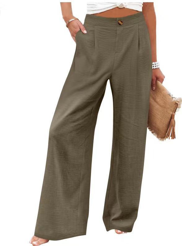 Pantalón Wide Leg Palazzo — Tiro Alto y Máxima Comodidad