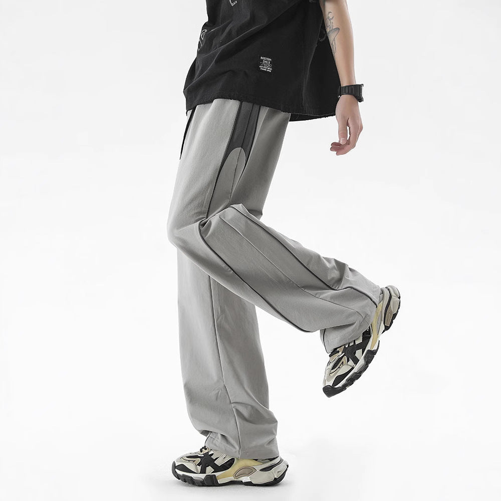 Pantalón Deporte Windproof Urbano | Buzo Casual Holgado Cortaviento para Hombre