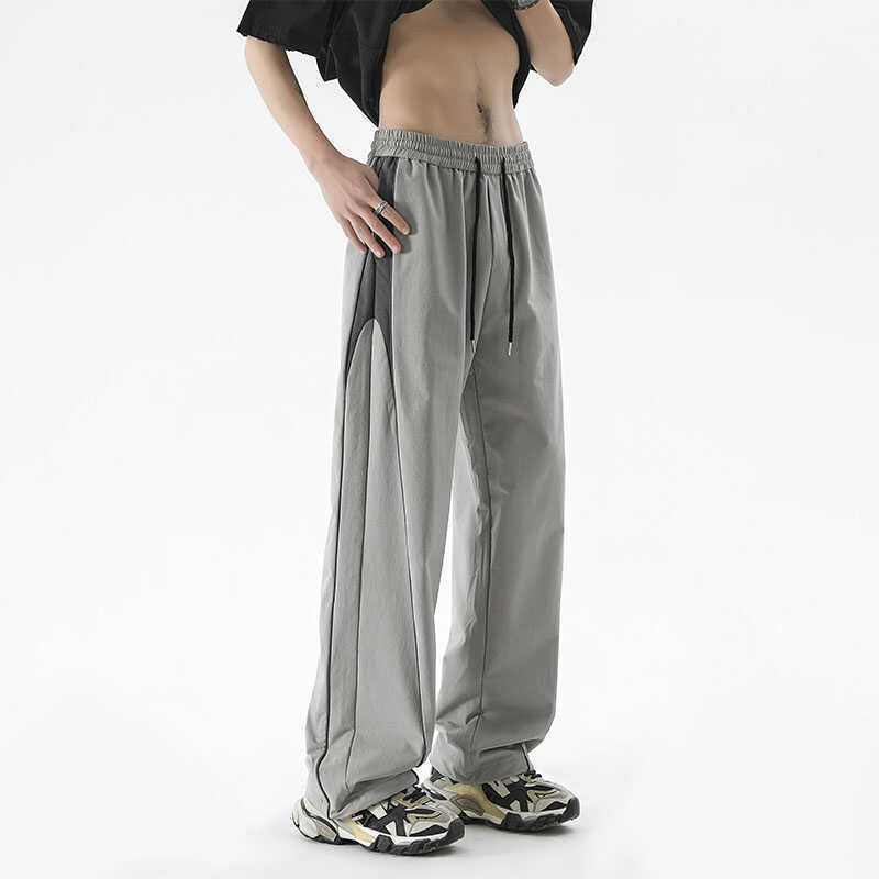 Pantalón Deporte Windproof Urbano | Buzo Casual Holgado Cortaviento para Hombre