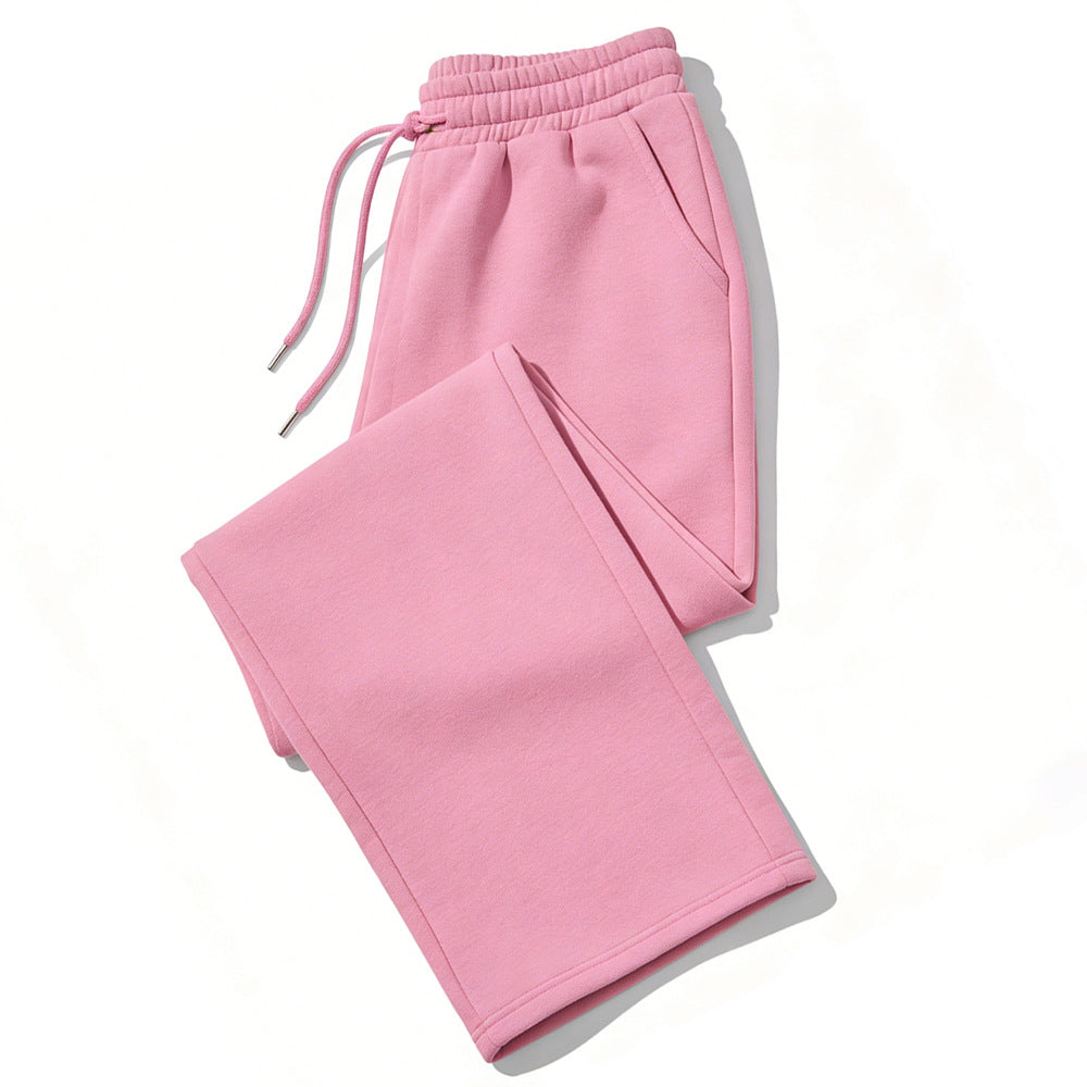 Pantalón Deportivo Wide Leg Unisex - Estilo Urbano con Cierre de Cordón