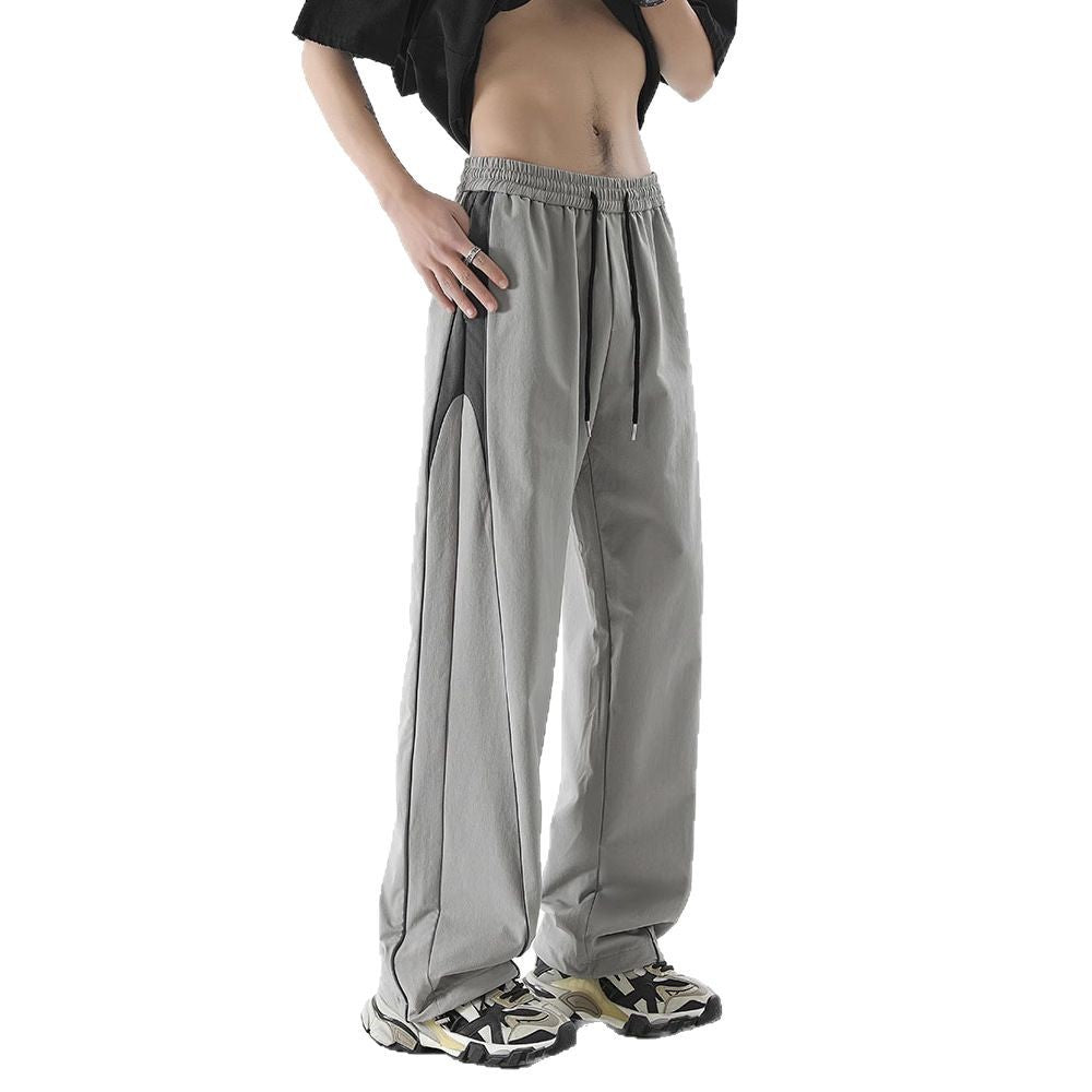 Pantalón Deporte Windproof Urbano | Buzo Casual Holgado Cortaviento para Hombre