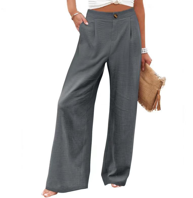 Pantalón Wide Leg Palazzo — Tiro Alto y Máxima Comodidad