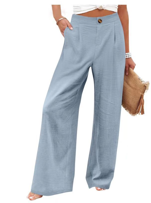 Pantalón Wide Leg Palazzo — Tiro Alto y Máxima Comodidad