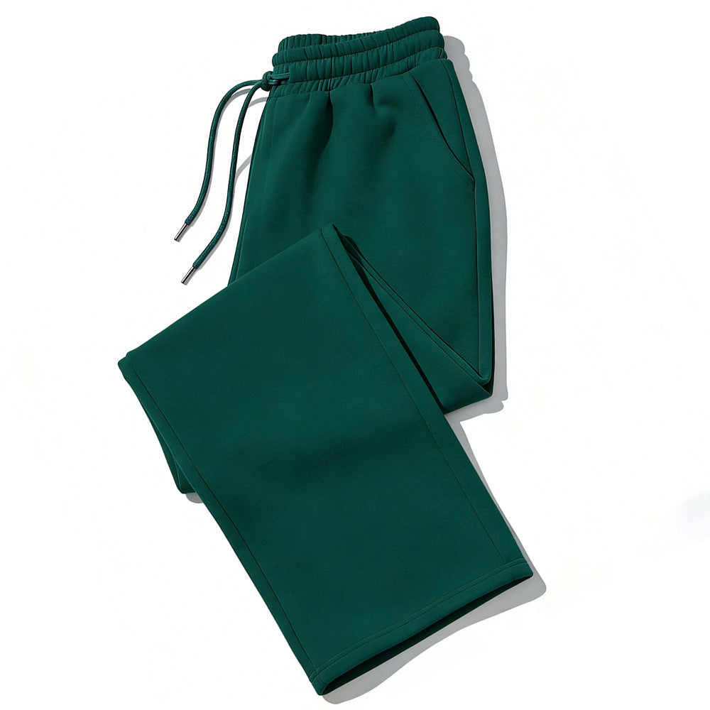 Pantalón Deportivo Wide Leg Unisex - Estilo Urbano con Cierre de Cordón