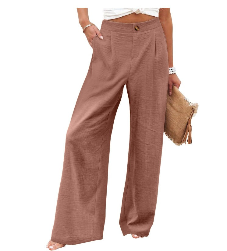 Pantalón Wide Leg Palazzo — Tiro Alto y Máxima Comodidad