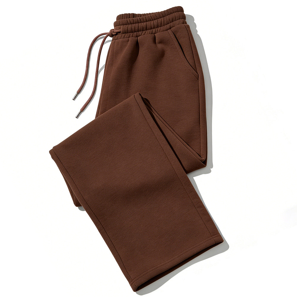 Pantalón Deportivo Wide Leg Unisex - Estilo Urbano con Cierre de Cordón