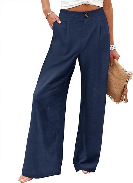 Pantalón Wide Leg Palazzo — Tiro Alto y Máxima Comodidad