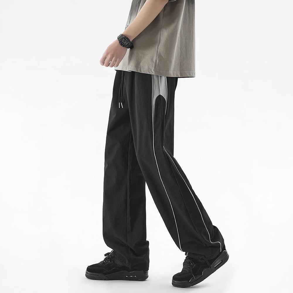 Pantalón Deporte Windproof Urbano | Buzo Casual Holgado Cortaviento para Hombre
