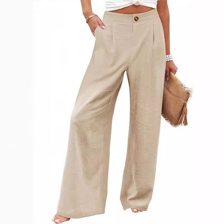 Pantalón Wide Leg Palazzo — Tiro Alto y Máxima Comodidad